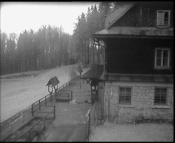 Terasa horského hotelu