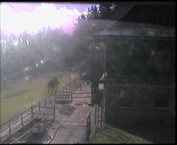 Terasa horského hotelu