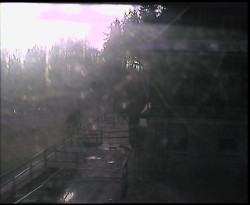 Terasa horského hotelu