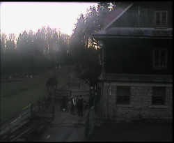 Terasa horského hotelu