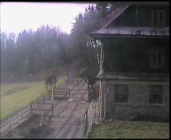 Terasa horského hotelu