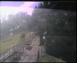 Terasa horského hotelu