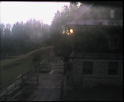 Terasa horského hotelu