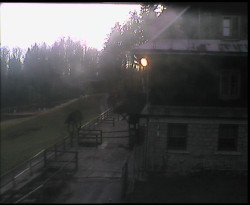 Terasa horského hotelu