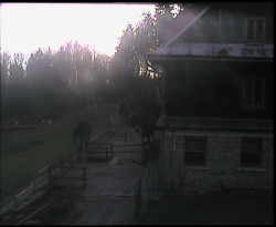 Terasa horského hotelu