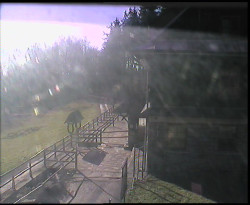 Terasa horského hotelu