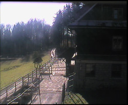 Terasa horského hotelu