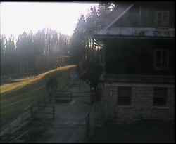 Terasa horského hotelu