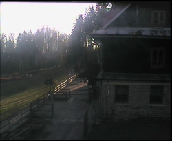 Terasa horského hotelu