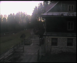 Terasa horského hotelu