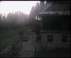 Terasa horského hotelu