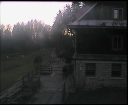 Terasa horského hotelu