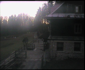 SkiAreál - Horský hotel Vsacký Cáb - Terasa horského hotelu - 7.11.2025 v 16:30 SkiAreál - Horský hotel Vsacký Cáb - Terasa horského hotelu - 7.11.2025 v 16:30