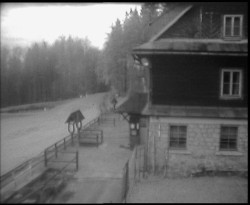 Terasa horského hotelu