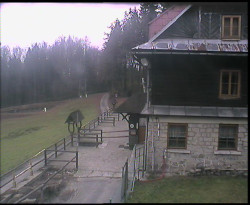 Terasa horského hotelu