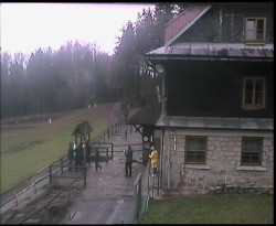 Terasa horského hotelu