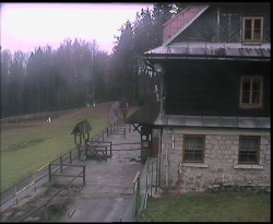 Terasa horského hotelu