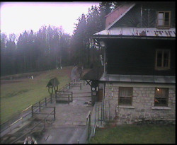 Terasa horského hotelu