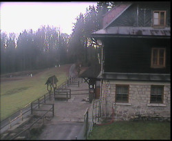 Terasa horského hotelu