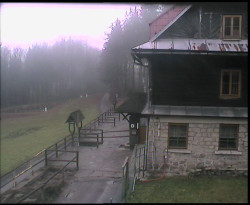 Terasa horského hotelu