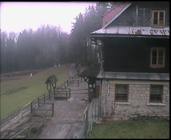 Terasa horského hotelu