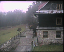 Terasa horského hotelu