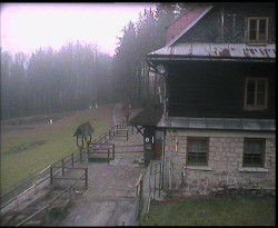 Terasa horského hotelu