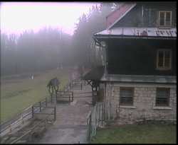 Terasa horského hotelu