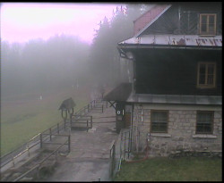 Terasa horského hotelu
