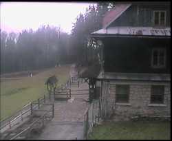 Terasa horského hotelu