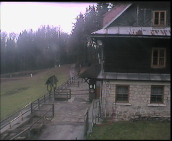 Terasa horského hotelu