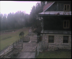 Terasa horského hotelu