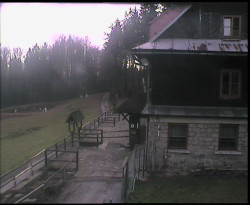 Terasa horského hotelu