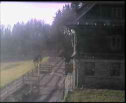 Terasa horského hotelu