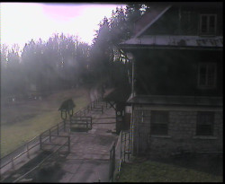 Terasa horského hotelu