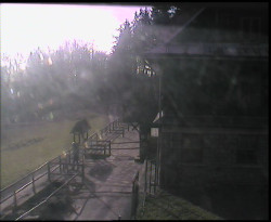 Terasa horského hotelu