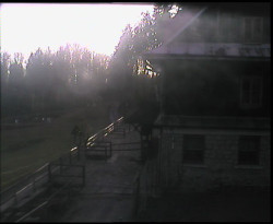 Terasa horského hotelu