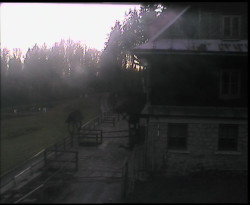 Terasa horského hotelu