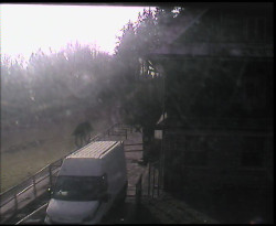 Terasa horského hotelu