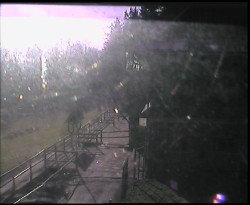 Terasa horského hotelu