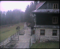 Terasa horského hotelu