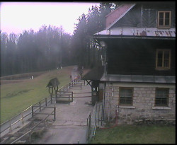 Terasa horského hotelu