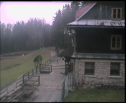 Terasa horského hotelu