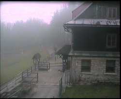 Terasa horského hotelu