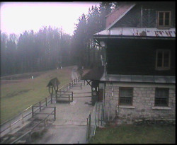 Terasa horského hotelu