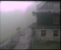 Terasa horského hotelu