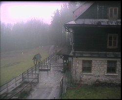 Terasa horského hotelu