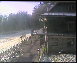 Terasa horského hotelu