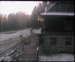 Terasa horského hotelu