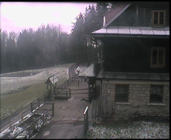 Terasa horského hotelu